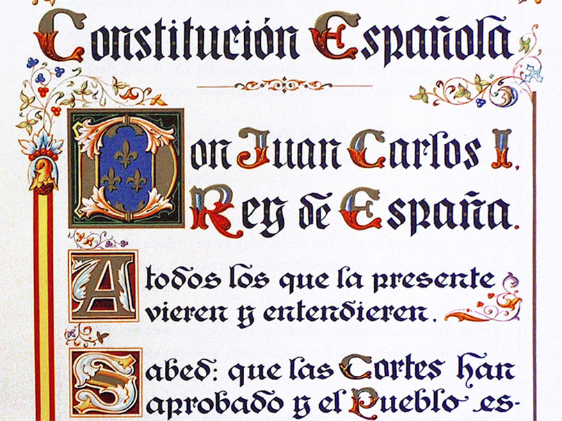 Breve historia del constitucionalismo en España