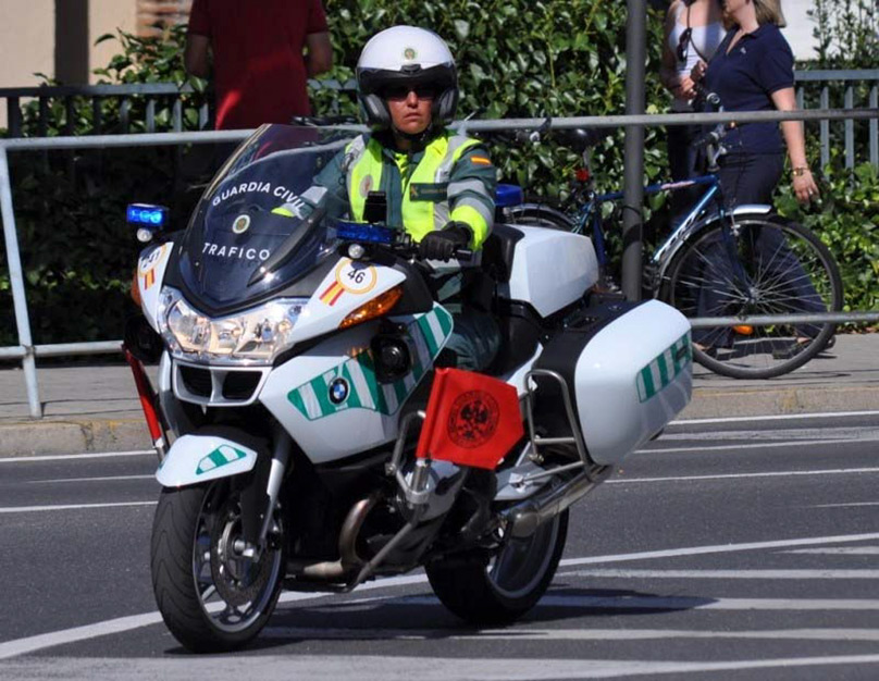 Comandancia de Pontevedra. La Unidad de Movilidad y Seguridad Vial de la Guardia Civil en la Vuelta ciclista “O Gran Camiño” 2023 recorre las carreteras pontevedresas.