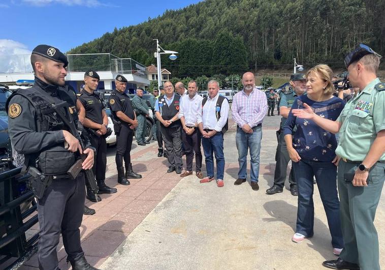 Comandancia de Asturias. La Guardia Civil contará con 340 efectivos en el Descenso Internacional del Sella