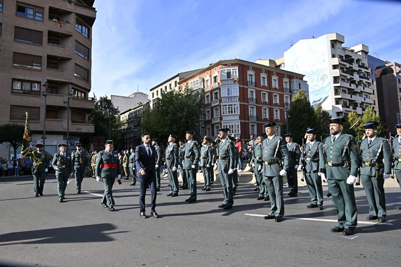 El secretario de Estado de Seguridad inaugura en Logroño los actos conmemorativos por la festividad de la Patrona de la Guardia Civil