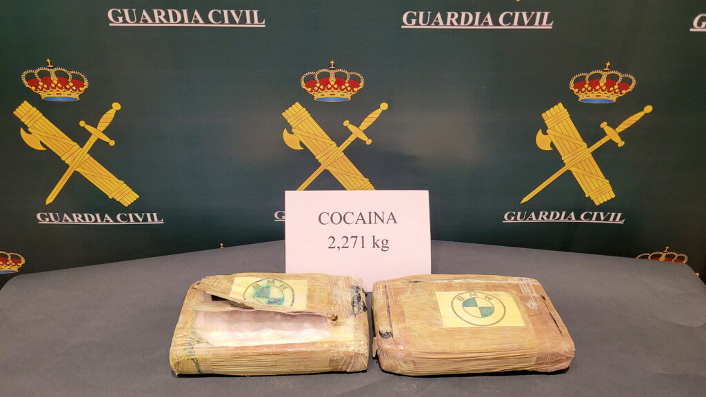 La Guardia Civil ha detenido al presunto autor de un delito de tráfico de drogas