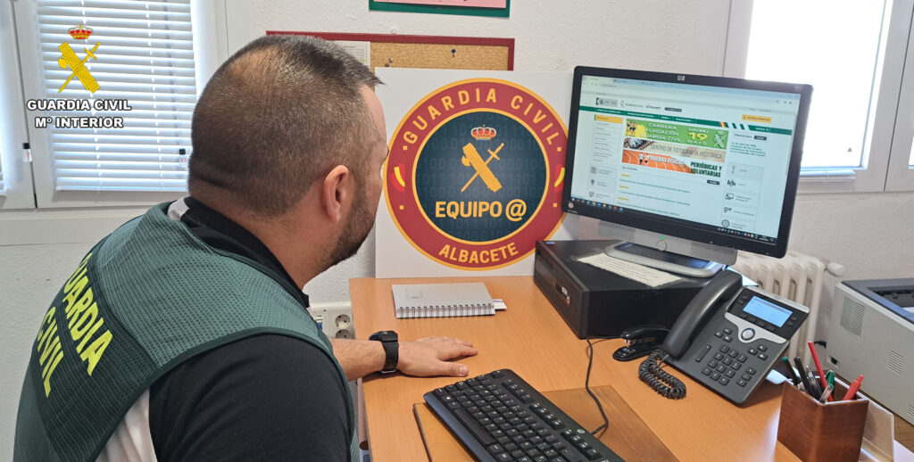 El Equipo@ de Guardia Civil de Albacete esclarece setenta y dos delitos de estafa