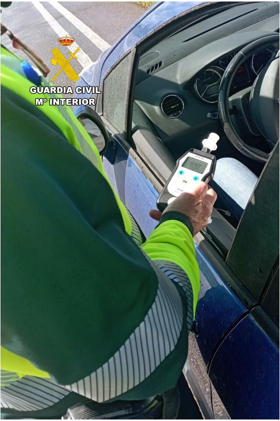 La Guardia Civil investiga al conductor de un vehículo que casi ...
