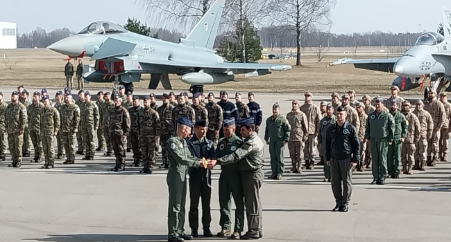 Nueva misión de policía aérea en Lituania
