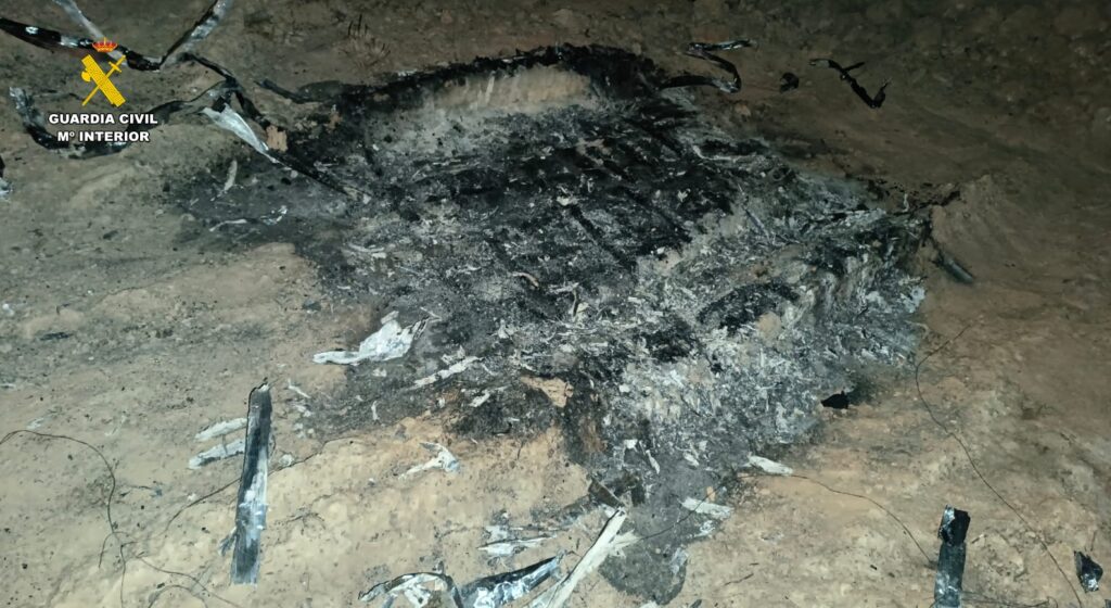 La Guardia Civil detiene a 2 personas in fraganti en un dispositivo de prevención del robo de cable de cobre