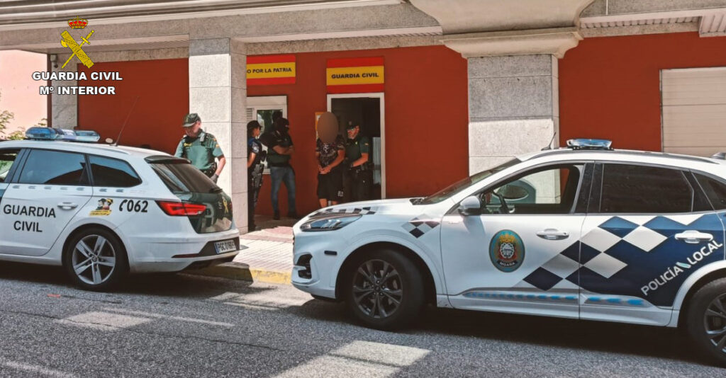 La Guardia Civil detiene a un vecino de Moaña por un presunto delito contra la salud pública
