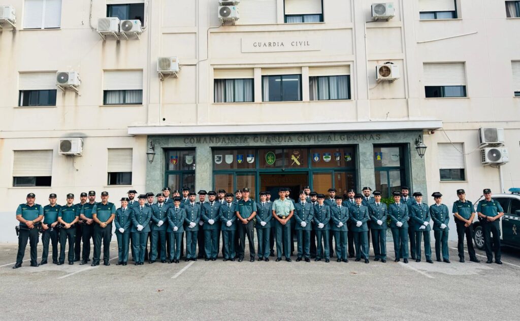 Se incorporan 33 Guardias Alumnos en Prácticas a la Comandancia de la Guardia Civil de Algeciras