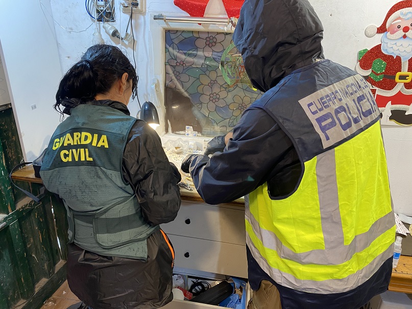 Detenidas 23 personas por distribución y venta de cocaína en Son Banya