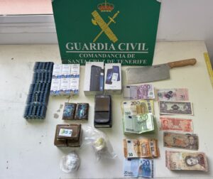 Desmantelado un punto de venta de drogas al menudeo en el municipio de Arico