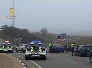 Guardia Civil investiga en un margen de 3 horas a un conductor por cometer en dos ocasiones el mismo delito contra la seguridad vial