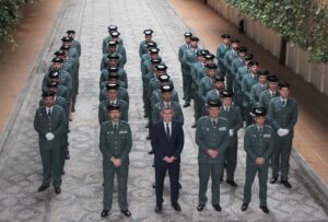 La Comandancia de la Guardia Civil de Granada recibe a 44 guardias civiles
