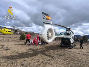 Rescate de esquiador en la provincia de Huesca