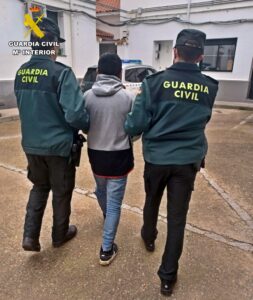 La Guardia Civil detiene a un joven por el robo en un bar de Zafra