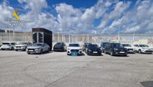 La Guardia Civil recupera 11 vehículos robados en el puerto de Algeciras