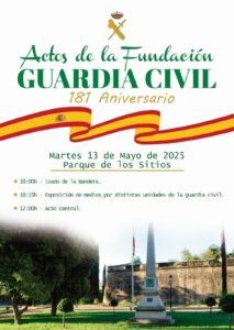 Acto conmemorativo del 181º Aniversario de la Fundación de la Guardia Civil