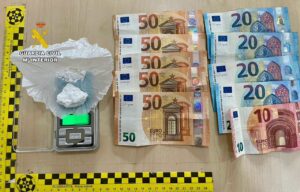 La Guardia Civil detiene a un hombre por tráfico de drogas en Navalmoral de la Mata (Cáceres)