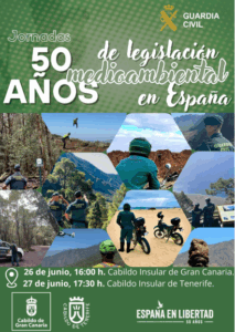 La Guardia Civil celebra en Canarias los 50 años de legislación medioambiental en España