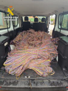 La Guardia Civil desarticula un grupo criminal itinerante especializado en el robo de cable de cobre