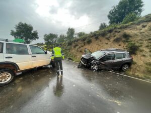 Siniestro Víal en la carretera HU-V-3003 (N-330 – Caldearenas) Huesca