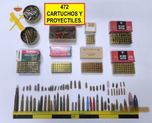 Detenidas dos personas por delitos de Tenencia IIícita de Armas y Contra el Patrimonio cometidos en la Comarca del Valle del Almanzora