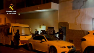 La Guardia Civil desarticula una organización criminal dedicada al tráfico de cocaína en el sur de Tenerife