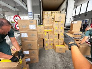 La Guardia Civil interviene 28.000 cajetillas de tabaco de contrabando en el puerto de Algeciras
