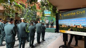 142 guardias alumnos en prácticas se incorporan a la Comandancia de la Guardia Civil de Granada
