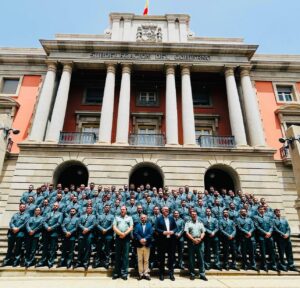 156 Guardias Civiles alumnos en prácticas se incorporan a la Zona de Canarias para reforzar los servicios en las islas