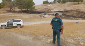 La Guardia Civil pone a disposición judicial a un varón como presunto autor de un incendio forestal por imprudencia grave