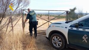 La Guardia Civil esclarece 13 delitos de robo y hurto continuados en explotaciones agrícolas y ganaderas de Cilleros (Cáceres)