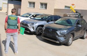 La Guardia Civil desarticula una red dedicada a la sustracción, manipulación y venta fraudulenta de vehículos