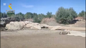 La Guardia Civil de Almería investiga a 12 personas por delitos contra los recursos naturales y medio ambiente en Antas, Zona de Especial Conservación