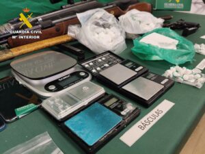 La Guardia Civil de Albacete desmantela un entramado criminal contra el tráfico de drogas en la Manchuela albaceteña