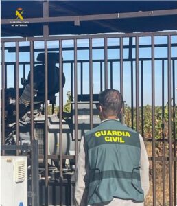 La Guardia Civil investiga a dos personas por un delito de hurto en grado de tentativa en una bodega de Tordesillas