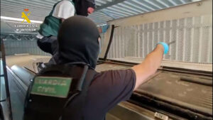 La Guardia Civil de Almería desarticula una organización criminal dedicada al tráfico de drogas entre Marruecos y Bélgica
