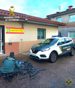 La Guardia Civil detiene a una persona por delitos de robo con fuerza en las cosas y hurto