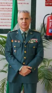 Acto de toma de posesión del Coronel D. José Antonio Carvajal Cantarero de la Guardia Civil de la Comandancia de Almería