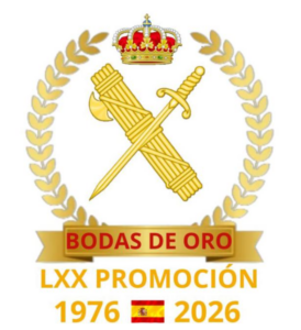 50 años de servicio: memoria, honor y compromiso de la 70 Promoción de Guardias Civiles (1976-2026).