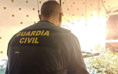 La Guardia Civil detiene a una persona por hechos relacionados con el tráfico de drogas y enganches ilegales a la red eléctrica en Benizalón