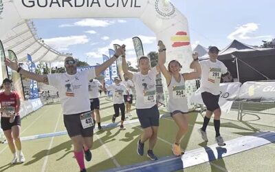 1.500 atletas participan en la carrera del 35 aniversario de la mujer en la Guardia Civil