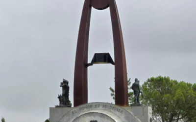Círculo Ahumada restaura el monumento a la Guardia Civil en Mérida