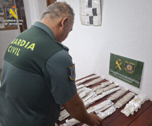 La Guardia Civil pone a disposición judicial a dos personas por un delito contra la propiedad industrial en Huétor Tájar y Granada
