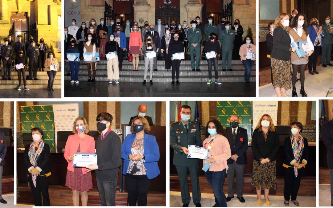 La Hermandad de Amigos del Benemérito Cuerpo de la Guardia Civil y Fundación MAGTEL entregan los IV Premios a la Excelencia Académica HABECU 2020