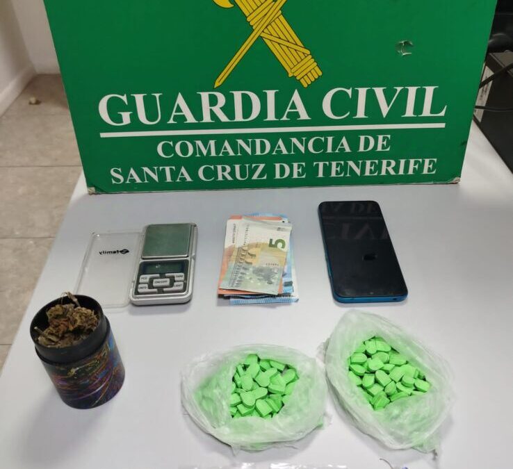 Dos varones detenidos tras ser sorprendidos en La Matanza portando más de 200 pastillas de éxtasis dispuestas para su venta