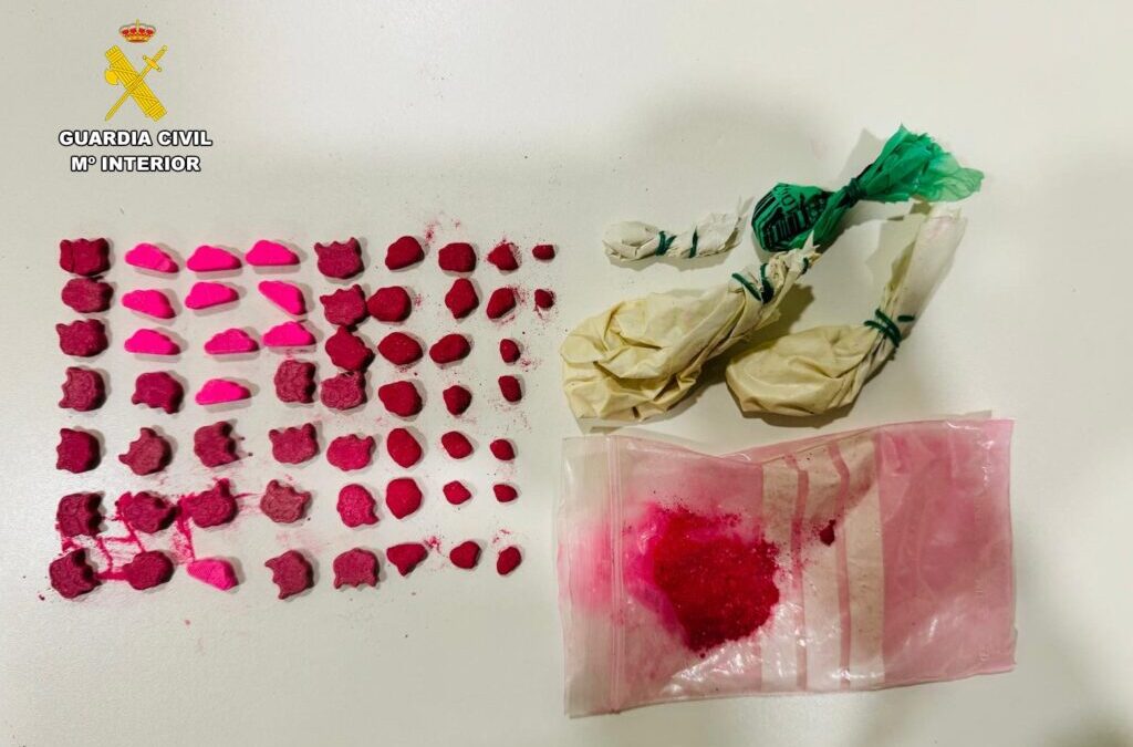 La Guardia Civil detiene a una persona por un supuesto delito de tenencia y tráfico de drogas en Almudévar