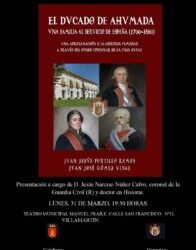 Presentación de la obra «El ducado de Ahumada», por Don Jesús Narciso Núñez Calvo, coronel de la Guardia Civil(R)