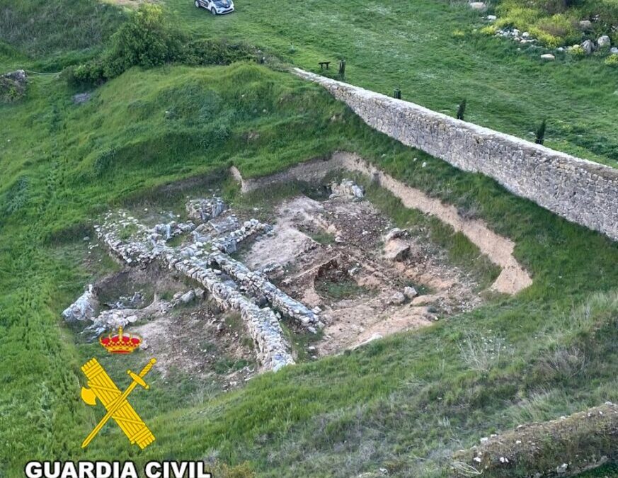El SEPRONA de la Guardia Civil investiga a dos ‘piteros’ por delito sobre el Patrimonio Histórico