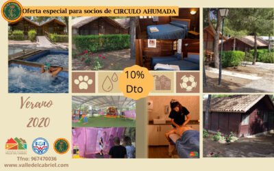 Cabañas VALLE del CABRIEL, ofrece ofertas especiales a los socios de CIRCULO AHUMADA