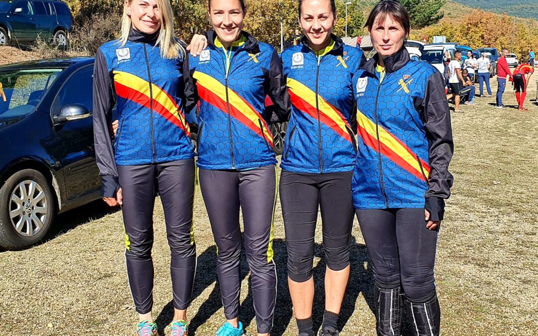 Cuatro mujeres componen el equipo femenino de la Guardia Civil en el XLIV Campeonato Nacional Militar de Carreras de Orientación