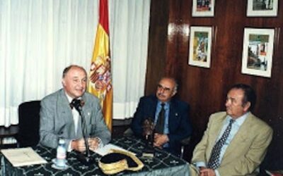 Conferencia del coronel médico Antonio Muñoz Cariñanos, asesinado por ETA dos semanas después